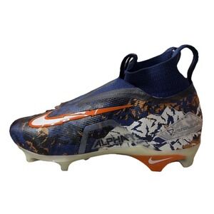 Nike Alpha Menace Elite 3 RW Wilson Broncos Cleats Blue White CV0578-400 Mens 12